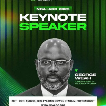 NBA UNVEILS GEORGE WEAH AS AGC KEYNOTE SPEAKER