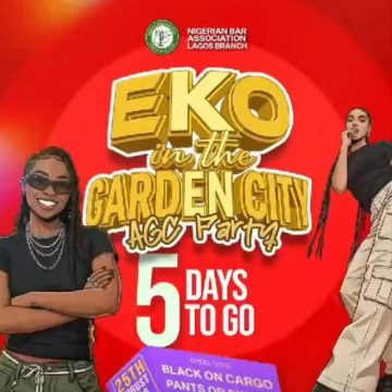 2 DAYS TO EKO IN THE GARDEN CITY: THE NBA LAGOS BRANCH AGC PARTY! ✨