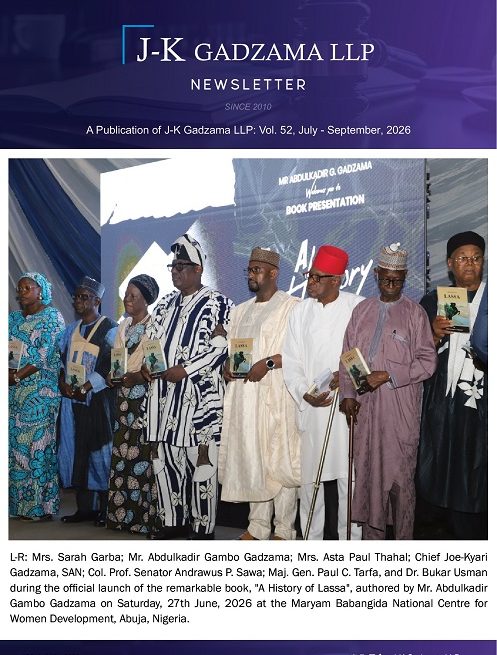 JICAM MASTERCLASS TO X-RAY ARBITRATION IN NIGERIA AND RWANDA OCT. 19, GADZAMA LLP ISSUES NEWSLETTER