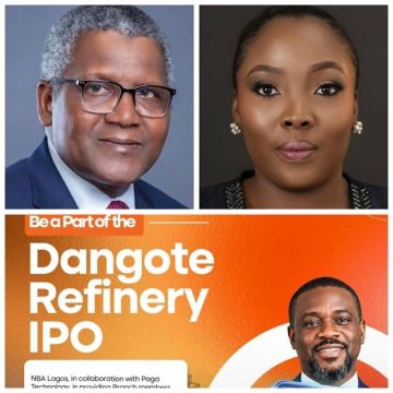 NBA LAGOS INVITES LAWYERS TO INVEST IN DANGOTE BUMPER IPO