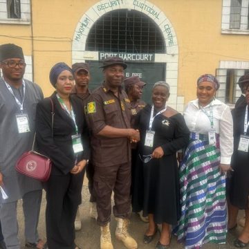 NBA-SPIDEL VISITS PORT HARCOURT CUSTODIAL CENTRE, OFFERS LEGAL SUPPORT TO INMATES