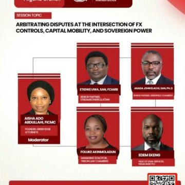PANEL TO X-RAY FX CONTROLS, SOVEREIGN POWER AT CIARB NIGERIA CONFERENCE