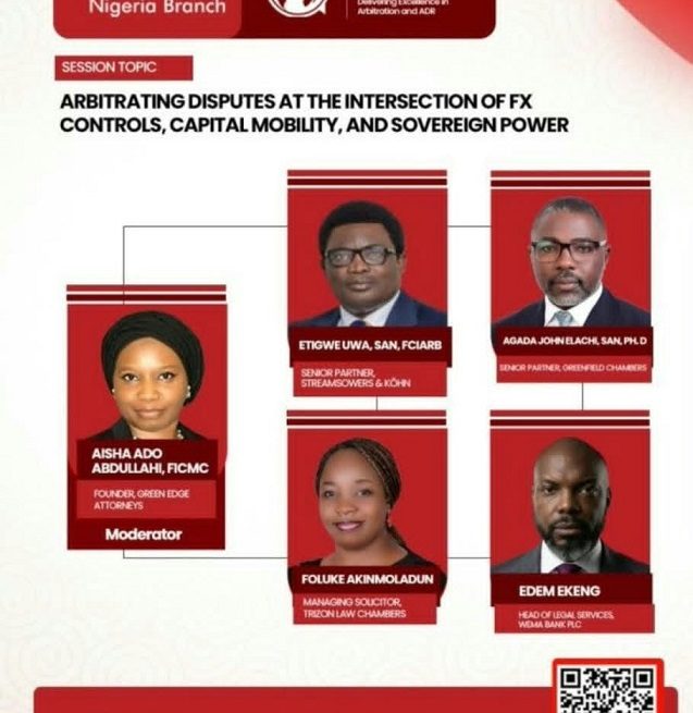 PANEL TO X-RAY FX CONTROLS, SOVEREIGN POWER AT CIARB NIGERIA CONFERENCE