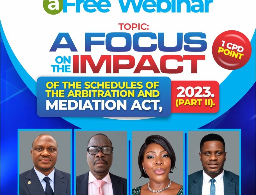 NBA UMUAHIA, iADRNIGERIA HOST FREE WEBINAR ON ARBITRATION ACT THURSDAY