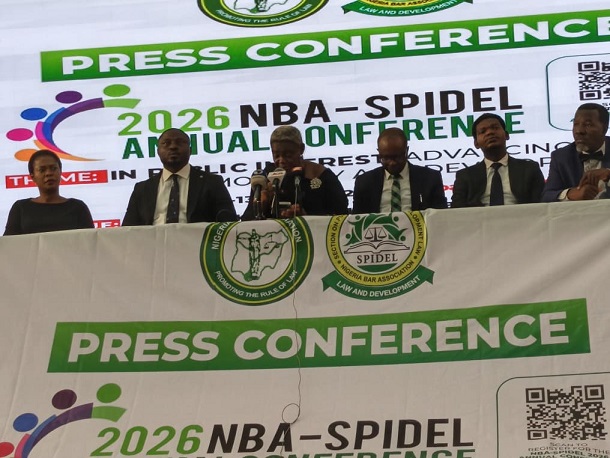 SPIDEL-BRIEFING DEATHS IN CUSTODY, DEMOCRACY, CORRUPTION, ACCESS TO JUSTICE TO HEADLINE NBA-SPIDEL CONFERENCE